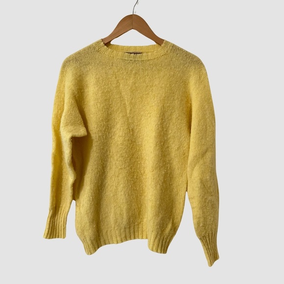 Drumohr Vintage Men's 100% Pure Shetlad Wool Crew Neck Pullover Sweater M ($270) - Picture 1 of 5